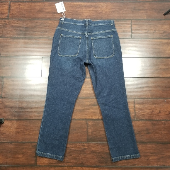 Frame Le High Studded Embellished Crop Waldane B6 - Picture 3 of 8